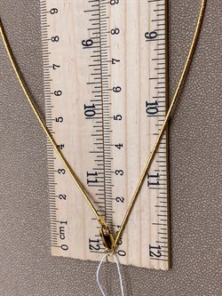 *Струна р.40 Урагано с алмазной насечкой арт. 420930Y129L40-616 Вес 4,53 г Покр: двойное золочение(ж) - фото 306914 *Струна р.40 Урагано с алмазной насечкой арт. 420930Y129L40-616 Вес 4,53 г Покр: двойное золочение(ж) - фото 306914