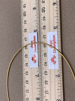 *Струна р.40 Урагано с алмазной насечкой арт. 420930Y129L40-616 Вес 4,53 г Покр: двойное золочение(ж) - фото 306915 *Струна р.40 Урагано с алмазной насечкой арт. 420930Y129L40-616 Вес 4,53 г Покр: двойное золочение(ж) - фото 306915