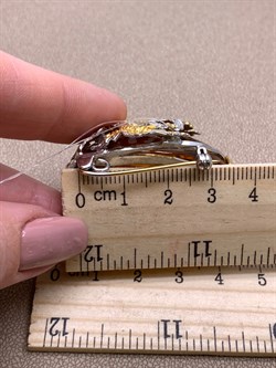 *Брошь Королевский Янтарь Эмаль Эксклюзив арт. 725094п-019 Вес 17,76 г - фото 307671 *Брошь Королевский Янтарь Эмаль Эксклюзив арт. 725094п-019 Вес 17,76 г - фото 307671