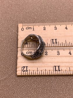 *Кольцо р.16 Марказит арт. HR1048-068 Вес 4,07 г - фото 307731