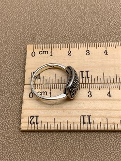 *Кольцо р.18,5 Марказит арт. К 613-825 Вес 4,48 г - фото 308002 *Кольцо р.18,5 Марказит арт. К 613-825 Вес 4,48 г - фото 308002