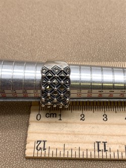 *Кольцо р.16,5-17 Марказит арт. К 488-064 Вес 7,41 г - фото 308073