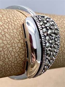 *Кольцо р.18,5 Марказит арт. К 613-825 Вес 4,48 г - фото 308198 *Кольцо р.18,5 Марказит арт. К 613-825 Вес 4,48 г - фото 308198