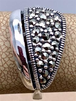 *Кольцо р.18,5 Марказит арт. К 613-825 Вес 4,48 г - фото 308199 *Кольцо р.18,5 Марказит арт. К 613-825 Вес 4,48 г - фото 308199