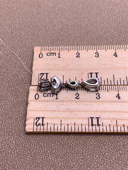 *Подвеска Голубой Топаз Лондон арт. P00256-741 Вес 1,85 г - фото 308530