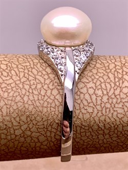 *Кольцо р.17 Жемчуг д.8 арт. R00056-051 вес 2,96 г - фото 308588 *Кольцо р.17 Жемчуг д.8 арт. R00056-051 вес 2,96 г - фото 308588