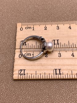 *Кольцо р.17 Жемчуг д.8 арт. R00050-002 вес 2,91 г - фото 308604 *Кольцо р.17 Жемчуг д.8 арт. R00050-002 вес 2,91 г - фото 308604