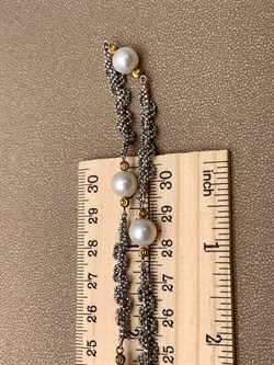 *Ожерелье р.70 д.7-8 Белый Жемчуг д.8 арт. N00264-726 Вес 23,58 г - фото 308620 *Ожерелье р.70 д.7-8 Белый Жемчуг д.8 арт. N00264-726 Вес 23,58 г - фото 308620