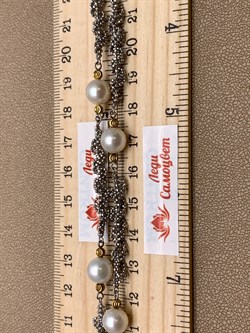 *Ожерелье р.70 д.7-8 Белый Жемчуг д.8 арт. N00264-726 Вес 23,58 г - фото 308621 *Ожерелье р.70 д.7-8 Белый Жемчуг д.8 арт. N00264-726 Вес 23,58 г - фото 308621