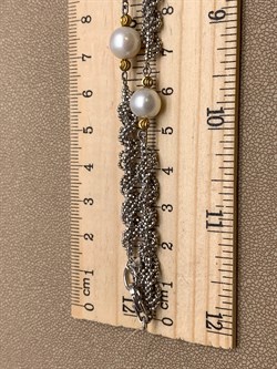 *Ожерелье р.70 д.7-8 Белый Жемчуг д.8 арт. N00264-726 Вес 23,58 г - фото 308622 *Ожерелье р.70 д.7-8 Белый Жемчуг д.8 арт. N00264-726 Вес 23,58 г - фото 308622