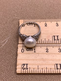 *Кольцо р.17 Жемчуг д.10 арт. R00054-443 вес 2,9 г - фото 308646 *Кольцо р.17 Жемчуг д.10 арт. R00054-443 вес 2,9 г - фото 308646