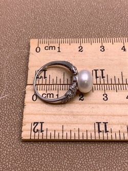 *Кольцо р.17 Жемчуг д.10 арт. R00054-443 вес 2,9 г - фото 308647 *Кольцо р.17 Жемчуг д.10 арт. R00054-443 вес 2,9 г - фото 308647