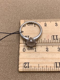 *Кольцо р.17,5 Розовый Кварц арт. 01-2214/00РК-00-558 вес 3,29 г - фото 308873 *Кольцо р.17,5 Розовый Кварц арт. 01-2214/00РК-00-558 вес 3,29 г - фото 308873