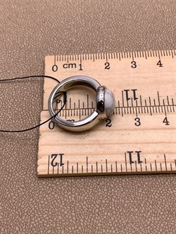 *Кольцо р.16 Белый Агат арт. 01-2635/00БА-00-196 вес 5,20 г - фото 308912 *Кольцо р.16 Белый Агат арт. 01-2635/00БА-00-196 вес 5,20 г - фото 308912