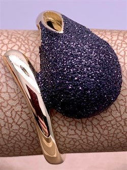 *Кольцо р.18,5 Глиттер арт. Gl-R01762-X-L-X-X-B-369 вес 4,4 г - фото 308932