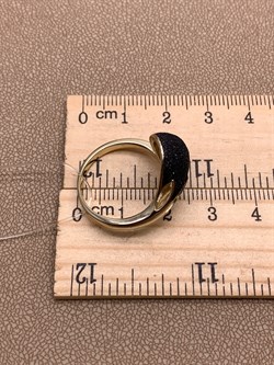 *Кольцо р.18,5 Глиттер арт. Gl-R01762-X-L-X-X-B-369 вес 4,4 г - фото 308938