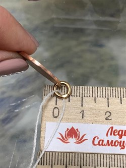 *Подвеска Глиттер арт. CN-TP-203-R-686 вес 3,1 г - фото 308978 *Подвеска Глиттер арт. CN-TP-203-R-686 вес 3,1 г - фото 308978