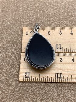 *Подвеска Микс Марказит Гранат Оникс арт. HP667-163 вес 10,57 г - фото 309041