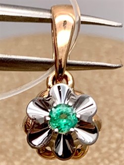 *Подвеска Изумруд цв Красное цв Белое арт. 3-398-01-926 вес 1,16 г - фото 309169 *Подвеска Изумруд цв Красное цв Белое арт. 3-398-01-926 вес 1,16 г - фото 309169