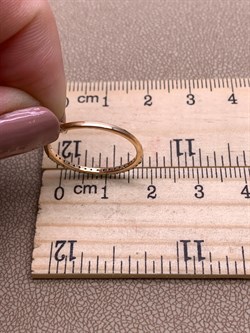 *Кольцо р.17,5 Изумруд цв Красное арт 1-106-519/1-01-083 вес 1,05 г - фото 309192