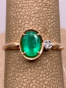 *Кольцо р.17,5 Изумруд цв Красное арт. 1-107-328-01-215 вес 1,37 г - фото 309212 *Кольцо р.17,5 Изумруд цв Красное арт. 1-107-328-01-215 вес 1,37 г - фото 309212