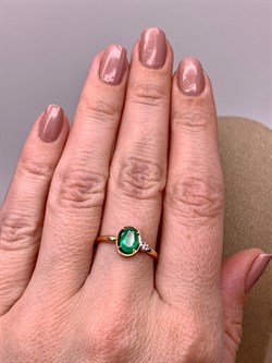 *Кольцо р.17,5 Изумруд цв Красное арт. 1-107-328-01-215 вес 1,37 г - фото 309214 *Кольцо р.17,5 Изумруд цв Красное арт. 1-107-328-01-215 вес 1,37 г - фото 309214