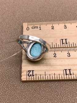 *Кольцо р.20 Микс Марказит Амазонит арт. HR1735-882 вес 5 г - фото 309469 *Кольцо р.20 Микс Марказит Амазонит арт. HR1735-882 вес 5 г - фото 309469