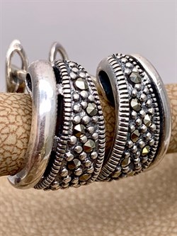 *Серьги Марказит арт. С 369-150 Вес 7,16 г - фото 309620 *Серьги Марказит арт. С 369-150 Вес 7,16 г - фото 309620