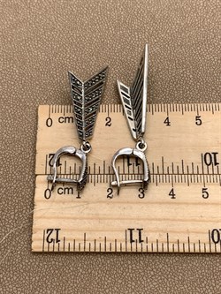 *Серьги Марказит арт. С 548-641 Вес 8,02 г - фото 309695 *Серьги Марказит арт. С 548-641 Вес 8,02 г - фото 309695