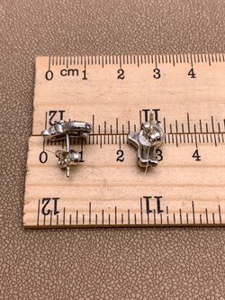 *Пусеты Слоны Маргазит арт. HE1310B-787 Вес 3,71 г - фото 309756 *Пусеты Слоны Маргазит арт. HE1310B-787 Вес 3,71 г - фото 309756