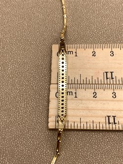 *Браслет р.18 Танзанит цв Лимонное арт 10-320400-00-31-814 вес 6,19 г - фото 309927 *Браслет р.18 Танзанит цв Лимонное арт 10-320400-00-31-814 вес 6,19 г - фото 309927