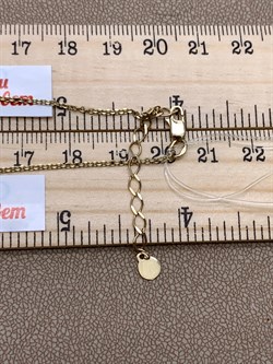 *Колье р.45-50 Танзанит цв Лимонное арт 6-360473-00-31-700 вес 4 г - фото 309936 *Колье р.45-50 Танзанит цв Лимонное арт 6-360473-00-31-700 вес 4 г - фото 309936