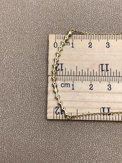 *Колье р.45-50 Танзанит цв Лимонное арт 6-360473-00-31-700 вес 4 г - фото 309937 *Колье р.45-50 Танзанит цв Лимонное арт 6-360473-00-31-700 вес 4 г - фото 309937