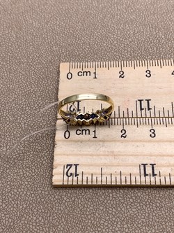 *Кольцо р.17 Танзанит цв Лимонное арт 1-308232-00-31-917 вес 1,55 г - фото 309964