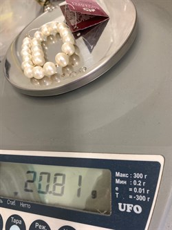 *Браслет р.19-21 д.8,5-9,5 Белый Жемчуг цв Красное арт. 550900470023.190-197 вес 20,81 - фото 310105 *Браслет р.19-21 д.8,5-9,5 Белый Жемчуг цв Красное арт. 550900470023.190-197 вес 20,81 - фото 310105