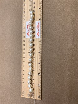 *Браслет р.18-20  д.8,5-9,5 Белый Жемчуг цв Красное арт. 550900470023.180-180 вес 21,42 гр - фото 310119 *Браслет р.18-20  д.8,5-9,5 Белый Жемчуг цв Красное арт. 550900470023.180-180 вес 21,42 гр - фото 310119