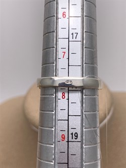 *Кольцо р.18 Микс Марказит Белый Фианит арт. HR1631-783 вес 4,14 г - фото 310149