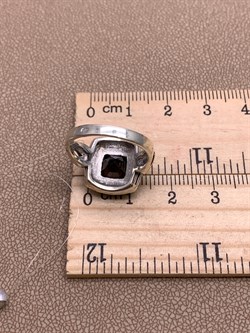 *Кольцо р.17 Марказит  Раухтопаз арт. HR978-358 вес 4,84 г - фото 310523