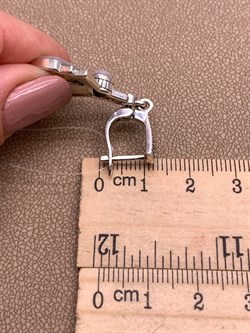 *Серьги Микс Марказит Белый Перламутр арт. HE1591-789 вес 7,81 г - фото 310615 *Серьги Микс Марказит Белый Перламутр арт. HE1591-789 вес 7,81 г - фото 310615