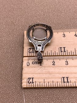 *Подвеска Лунный Камень Марказит Адуляр арт. HP535-416 вес 4,98 г - фото 310635 *Подвеска Лунный Камень Марказит Адуляр арт. HP535-416 вес 4,98 г - фото 310635