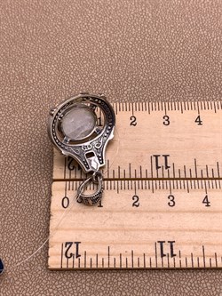 *Подвеска Лунный Камень Марказит Адуляр арт. HP535-522 вес 5,01 г - фото 310641 *Подвеска Лунный Камень Марказит Адуляр арт. HP535-522 вес 5,01 г - фото 310641