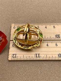 *Кольцо р.18,5 Янтарь Эмаль арт. 720108п-226 Вес 10,51 г - фото 310699 *Кольцо р.18,5 Янтарь Эмаль арт. 720108п-226 Вес 10,51 г - фото 310699