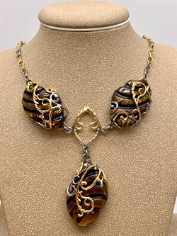*Колье р.50 Янтарь арт. 723067п-6114 Вес 21,57 г - фото 310855 *Колье р.50 Янтарь арт. 723067п-6114 Вес 21,57 г - фото 310855