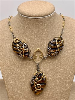 *Колье р.50 Янтарь арт. 723067п-6114 Вес 21,57 г - фото 310856 *Колье р.50 Янтарь арт. 723067п-6114 Вес 21,57 г - фото 310856