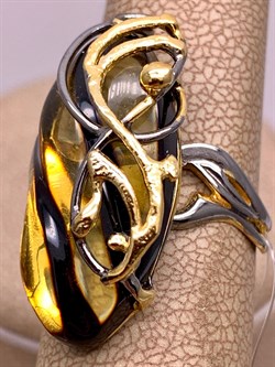 *Кольцо р.17 Янтарь арт. 720029п-810 Вес 5,04 г - фото 310915 *Кольцо р.17 Янтарь арт. 720029п-810 Вес 5,04 г - фото 310915