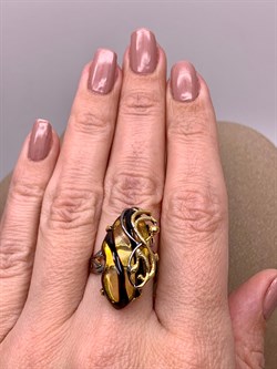 *Кольцо р.17 Янтарь арт. 720029п-810 Вес 5,04 г - фото 310917 *Кольцо р.17 Янтарь арт. 720029п-810 Вес 5,04 г - фото 310917