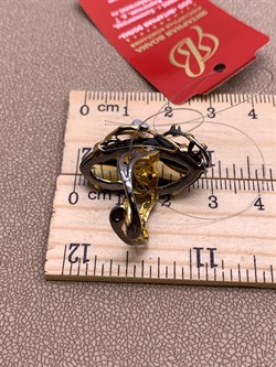 *Кольцо р.17 Янтарь арт. 720029п-810 Вес 5,04 г - фото 310918 *Кольцо р.17 Янтарь арт. 720029п-810 Вес 5,04 г - фото 310918