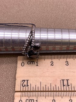 *Кольцо р.17,5 Гранат Романовы арт. 01-2021/00ГР-00-584 вес 3,07 г - фото 311064