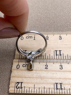 *Кольцо р.17,5 Цитрин Романовы арт. 01-1817/00ЦТ-00-148 вес 2,56 г - фото 311259 *Кольцо р.17,5 Цитрин Романовы арт. 01-1817/00ЦТ-00-148 вес 2,56 г - фото 311259