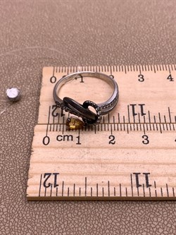 *Кольцо р.19,5 Цитрин Романовы арт. 01-1817/00ЦТ-00-850 вес 2,5 г - фото 311263 *Кольцо р.19,5 Цитрин Романовы арт. 01-1817/00ЦТ-00-850 вес 2,5 г - фото 311263